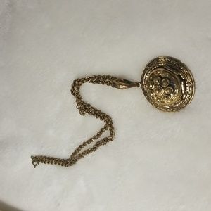 Large Gold Toned Locket